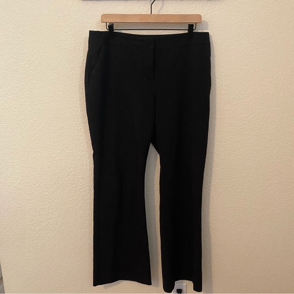 Laundry black trouser pant 12R